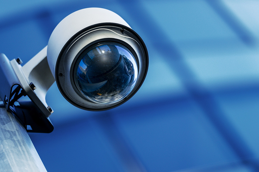 ビル内に設置されている防犯カメラの点検・修理